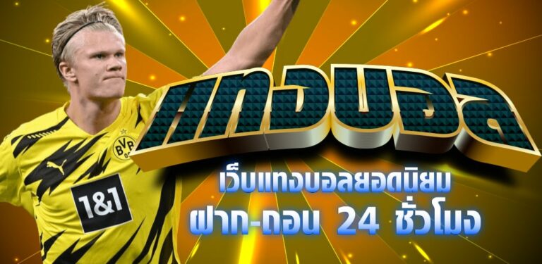 แทงบอลออนไลน์ เว็บแทงบอลออนไลน์อันดับ 1 แทงไวได้เงินจริง